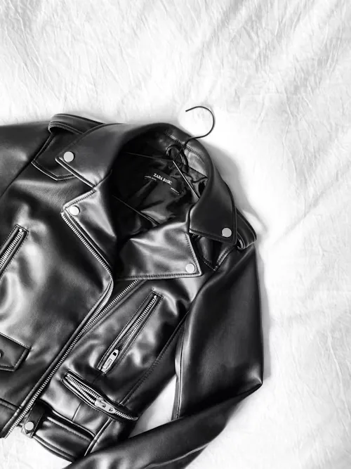 Waxed trucker jacket